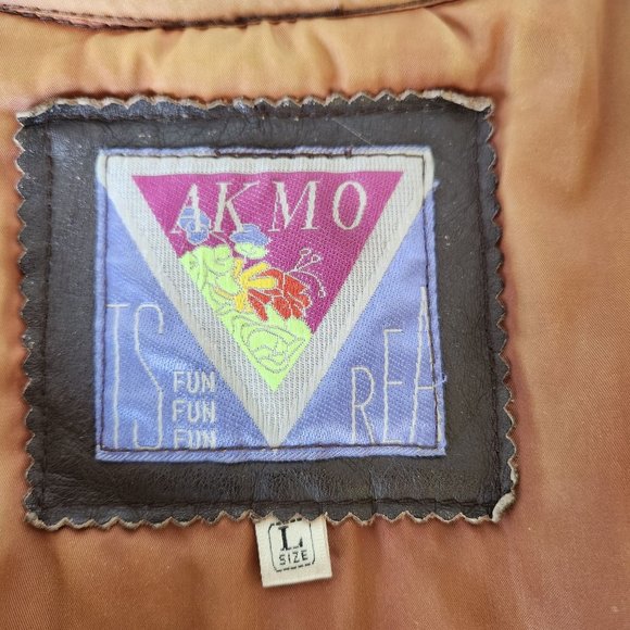 Men's Vintage Leather Bomber Jacket Soft Sheepskin Leather Removable Fur Lining - Picture 4 of 16